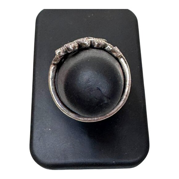 Pandora Sparkling Leaves Sterling Silver Leaf Ring Cubic Zirconia Stones Size 6 - Picture 6 of 10